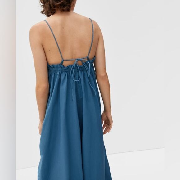 Everlane The Flowy Jumpsuit blue large - Picture 3 of 7